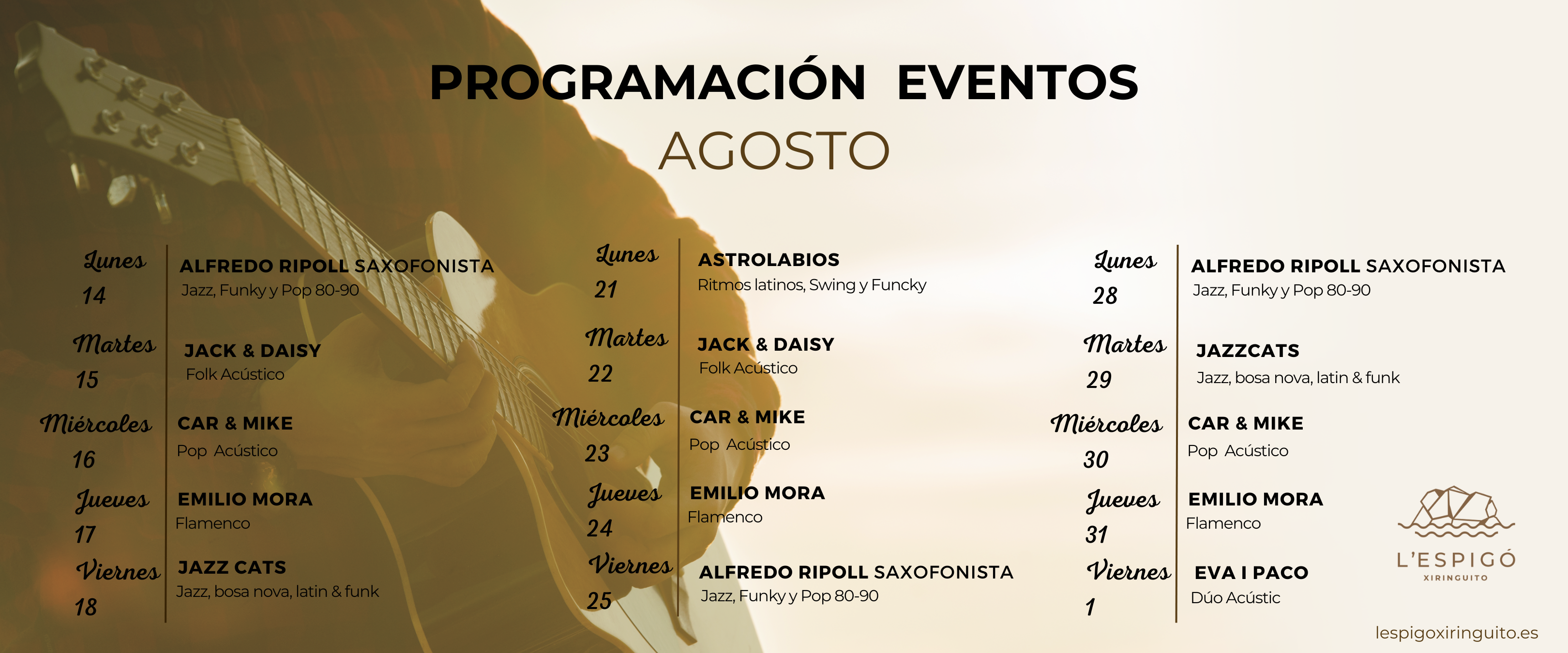Events Espigó Xiringuito